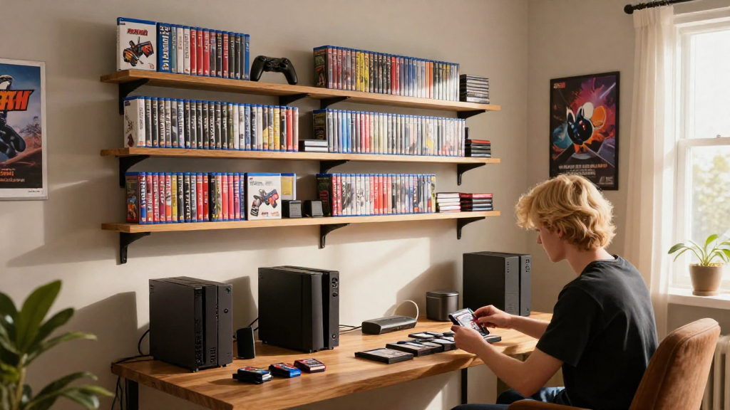 How to Store Video Games Neatly