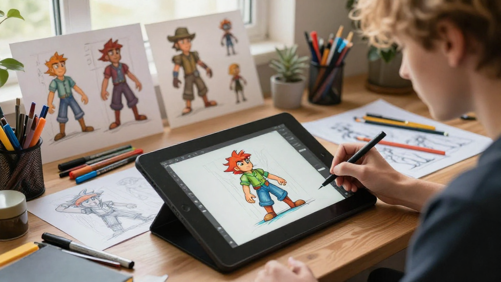 How to Build Game Characters Creatively