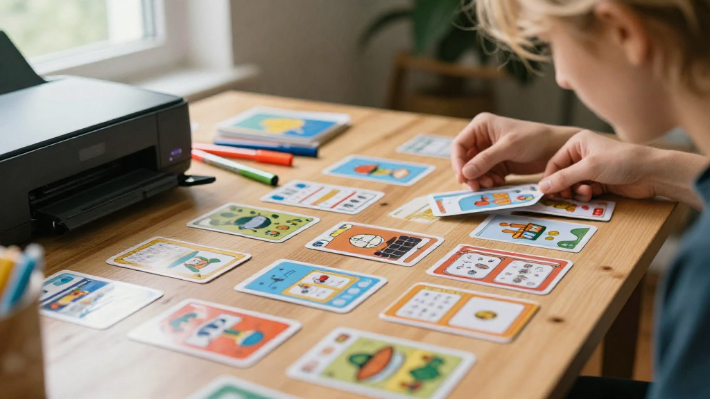 How to Make Printable Game Cards